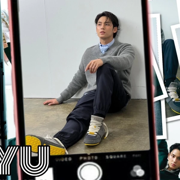 Signature photo of Mingyu (SEVENTEEN) capturing their charm