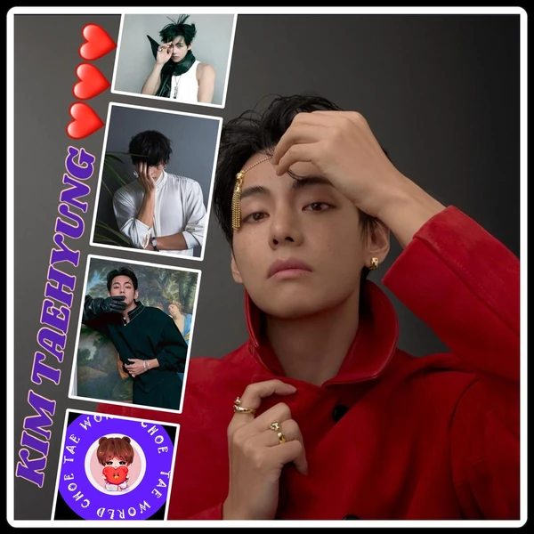 今日最も愛されたV (BTS)の姿