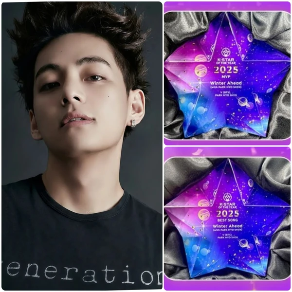 Shining profile picture of V (BTS) on today's Choeaedol