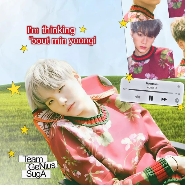 SUGA (BTS)への愛が詰まった人気写真