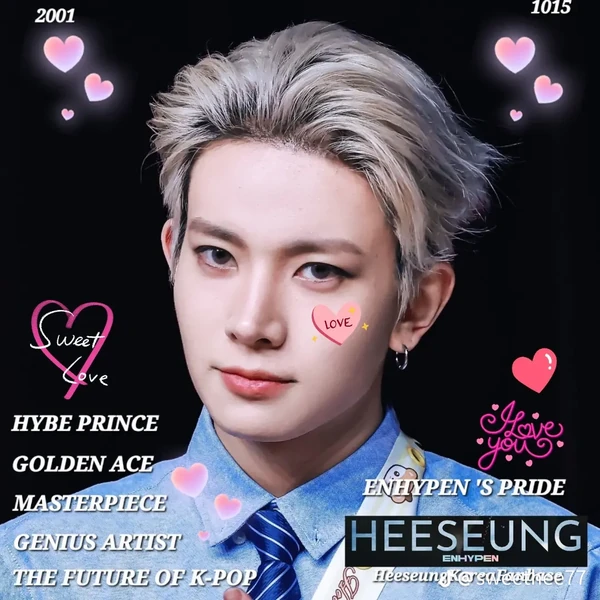 充满粉丝爱意的羲承 (ENHYPEN)人气照片