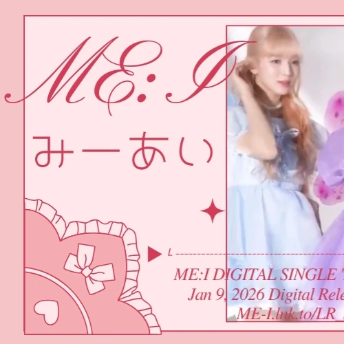 Popular profile image of ME:I selected by votes