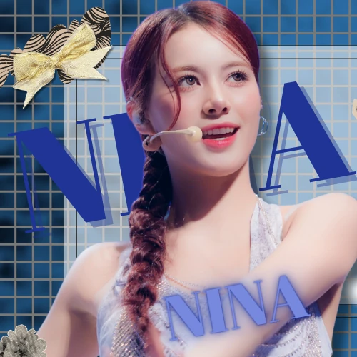 Shining profile picture of Nina (NiziU) on today's Choeaedol