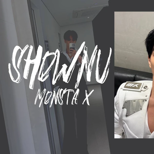 Postingan banner juara 1 Shownu (MONSTA X) buatan penggemar