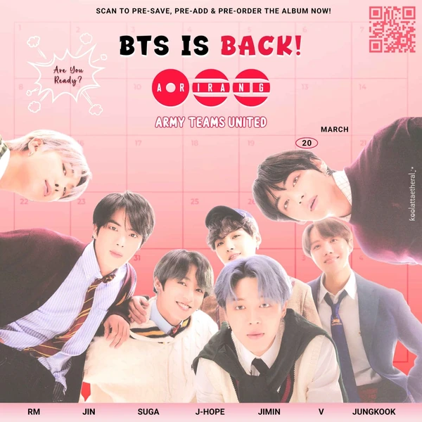 Foto Populer Penuh Cinta untuk BTS