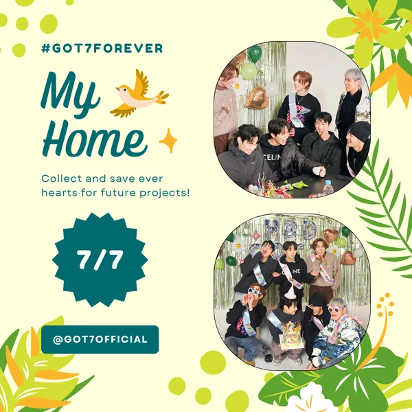 充滿粉絲愛意的GOT7人氣照片