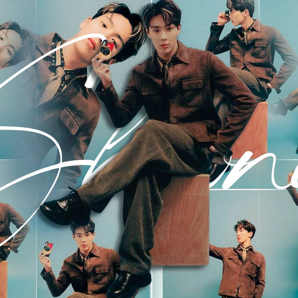 Postingan banner juara 1 Shownu (MONSTA X) buatan penggemar