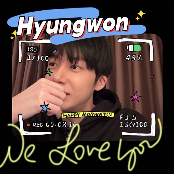 Today's Most Loved Hyungwon (MONSTA X)