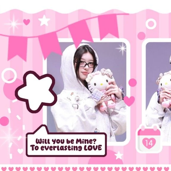 Shining profile picture of Moka (ILLIT) on today's Choeaedol