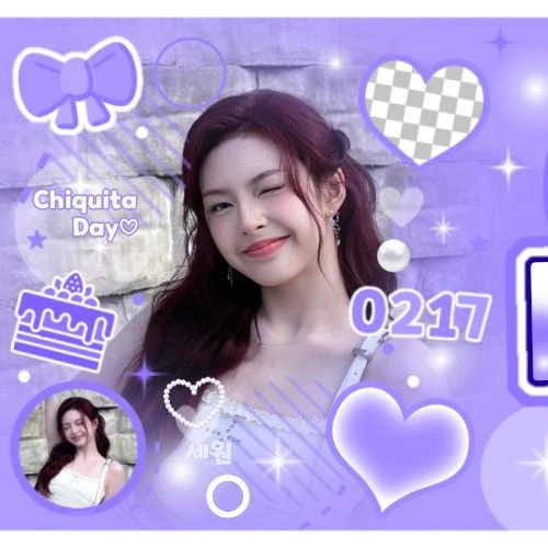 Signature photo of アサ (BABYMONSTER) capturing their charm