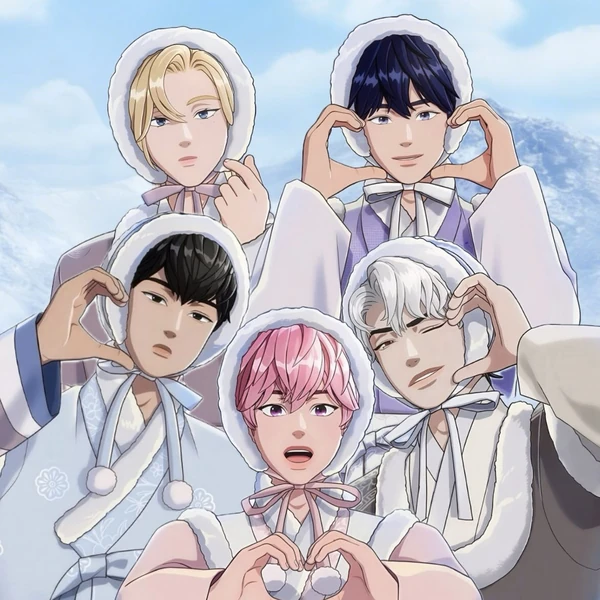 Signature photo of PLAVE capturing their charm