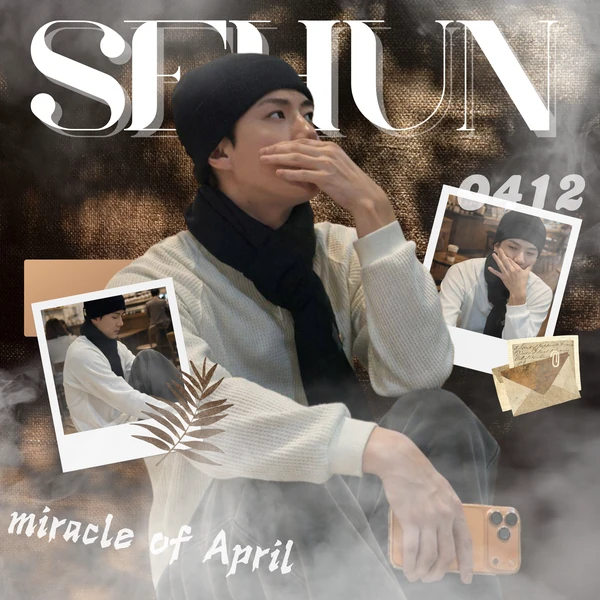 Signature photo of Sehun (EXO) capturing their charm