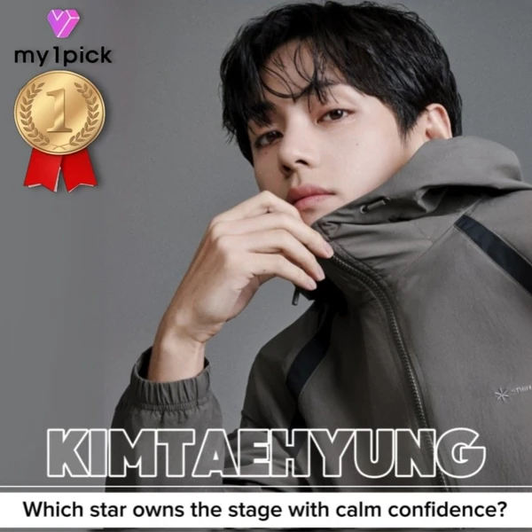 Signature photo of V (BTS) capturing their charm