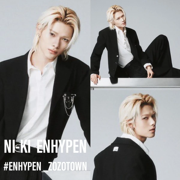Signature photo of NI-KI (ENHYPEN) capturing their charm