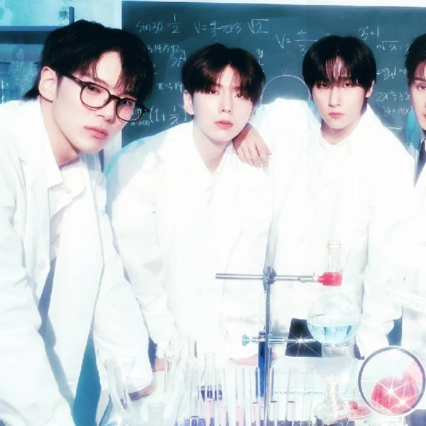 Signature photo of MONSTA X capturing their charm