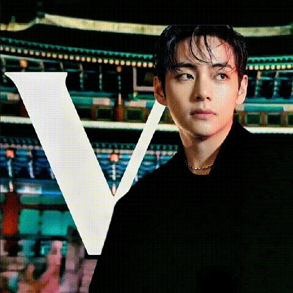 Shining profile picture of V (BTS) on today's Choeaedol