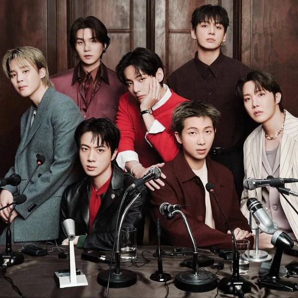 今日最受喜愛的防彈少年團