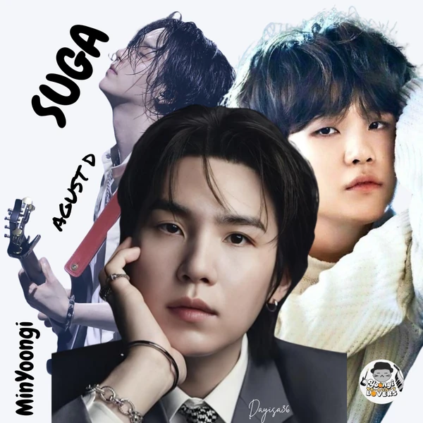 充滿粉絲愛意的SUGA (防彈少年團)人氣照片