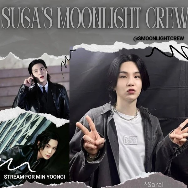 充滿粉絲愛意的SUGA (防彈少年團)人氣照片