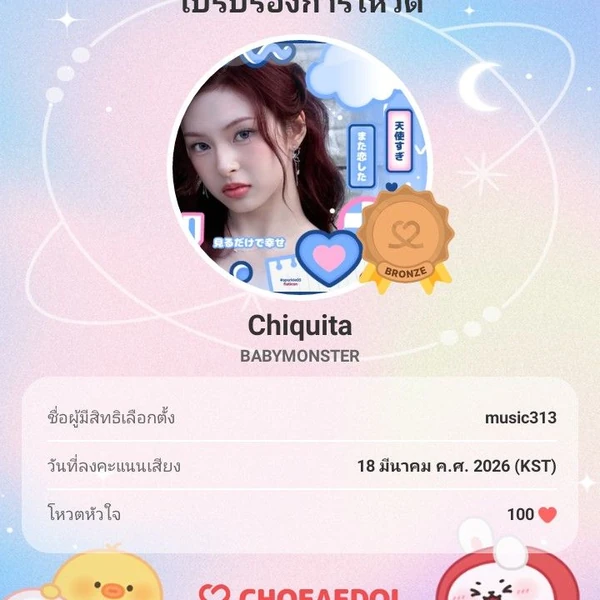 팬들이 뽑은 치키타 (BABYMONSTER) 최고의 순간