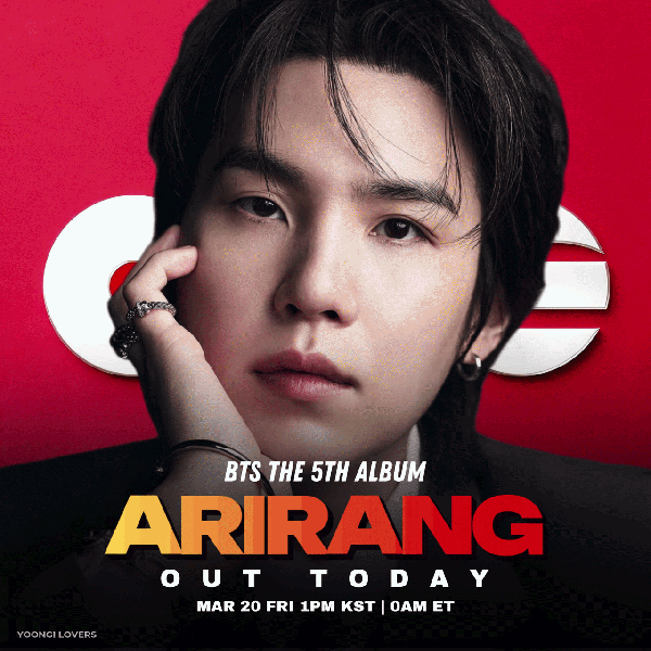 充滿粉絲愛意的SUGA (防彈少年團)人氣照片