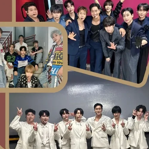 充滿粉絲愛意的Super Junior人氣照片