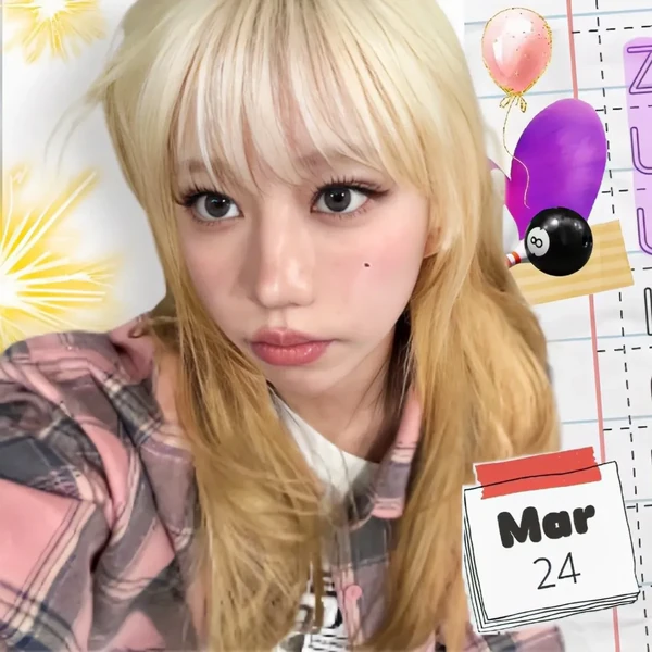 Signature photo of Zuu (SECRET NUMBER) capturing their charm