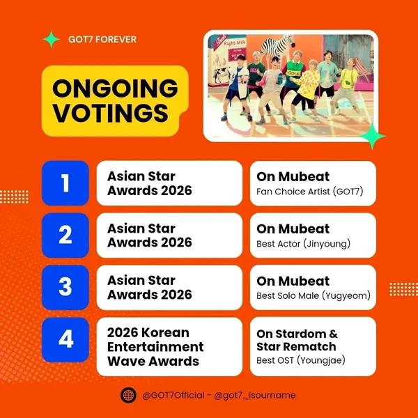 粉絲票選的GOT7最佳瞬間