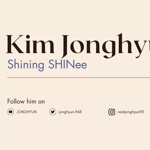 Today's Most Loved Jonghyun (SHINee)