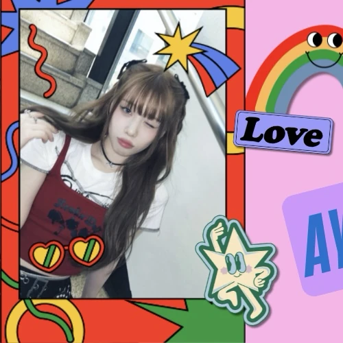 Signature photo of 高見文寧 (ME:I) capturing their charm