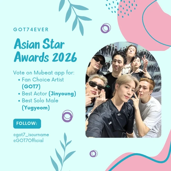 Signature photo of GOT7 capturing their charm