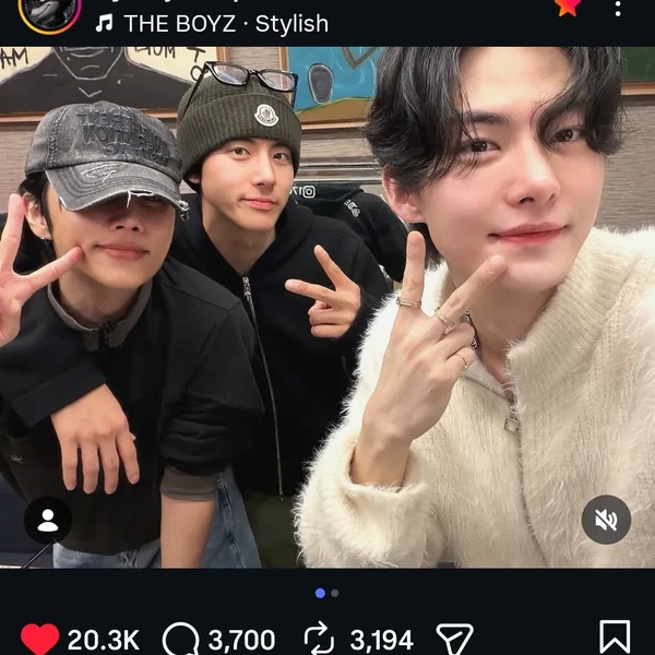 今天最受喜爱的Eric (THE BOYZ)