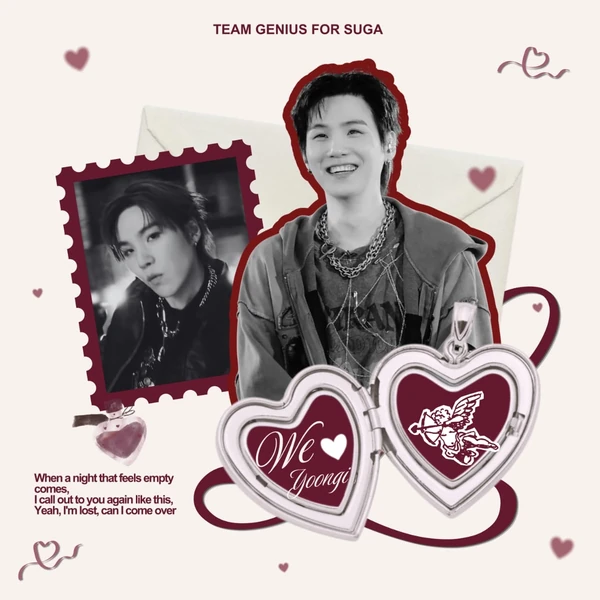 Foto Populer Penuh Cinta untuk SUGA (BTS)