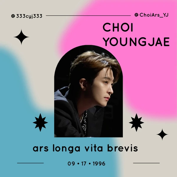 Signature photo of Youngjae (GOT7) capturing their charm