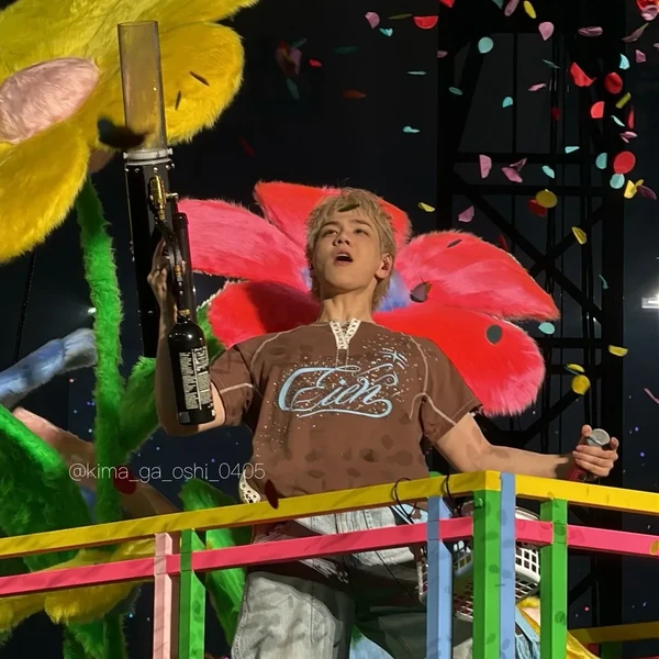 充滿粉絲愛意的豆原一成 (JO1)人氣照片