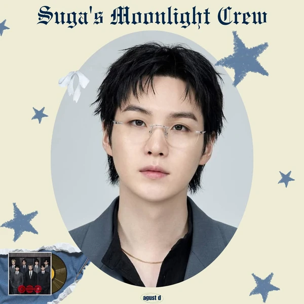 充满粉丝爱意的SUGA (防弹少年团)人气照片