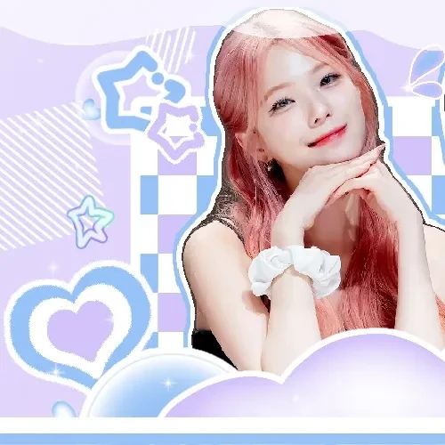 Shining profile picture of 白知憲 (fromis_9) on today's Choeaedol