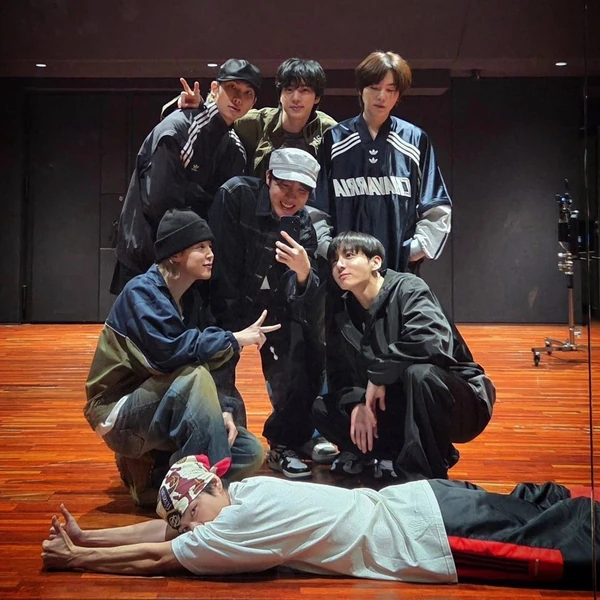 今天最受喜爱的防弹少年团