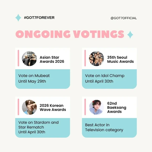 GOT7 팬심 가득한 인기 사진