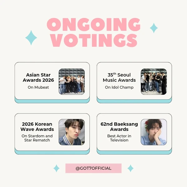 Popular profile image of GOT7 selected by votes