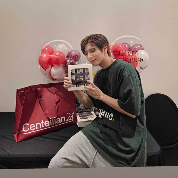Shining profile picture of Taehyun (TOMORROW X TOGETHER) on today's Choeaedol