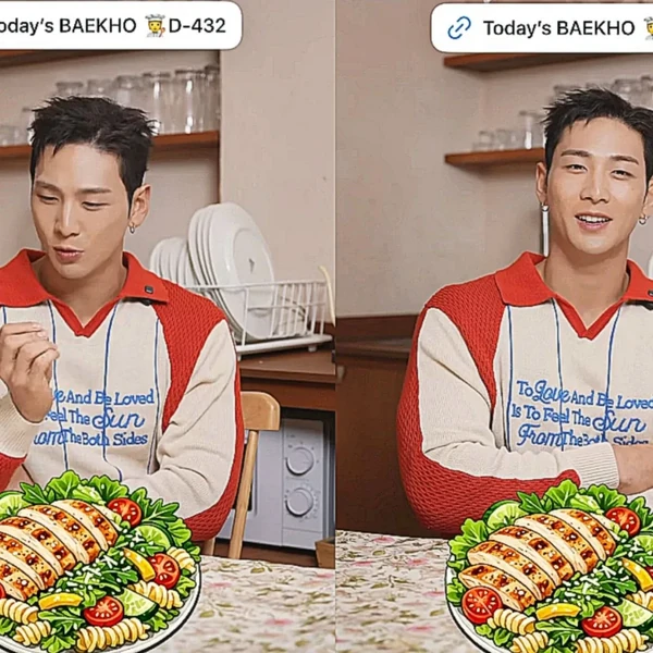 백호 팬심 가득한 인기 사진