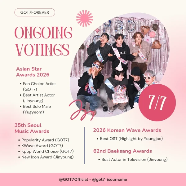 Momen Terbaik GOT7 Pilihan Penggemar