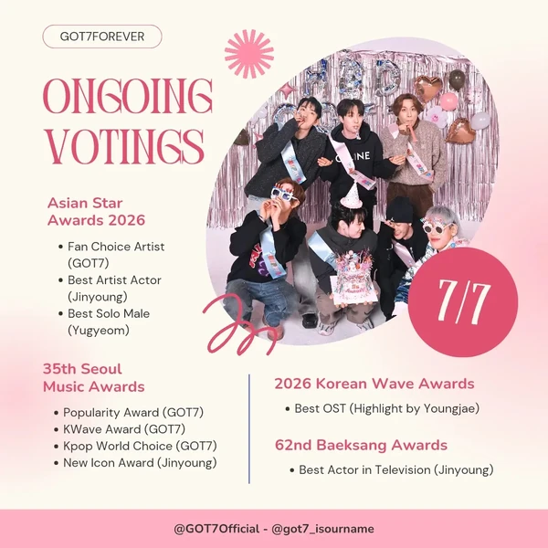 Foto Populer Penuh Cinta untuk GOT7