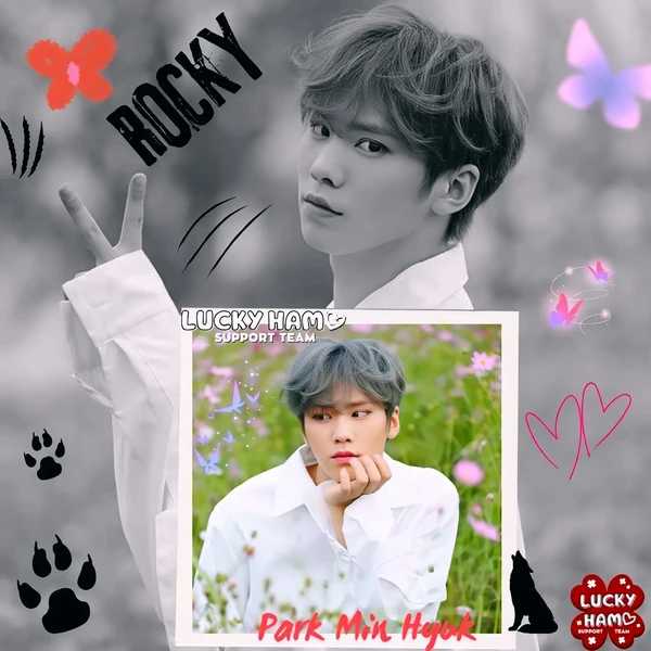 今天在最愛偶像中閃耀的Rocky代表照片