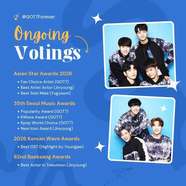 Penampilan GOT7 yang Paling Dicintai Hari Ini