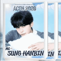 Signature photo of Sung Hanbin (ZEROBASEONE) capturing their charm
