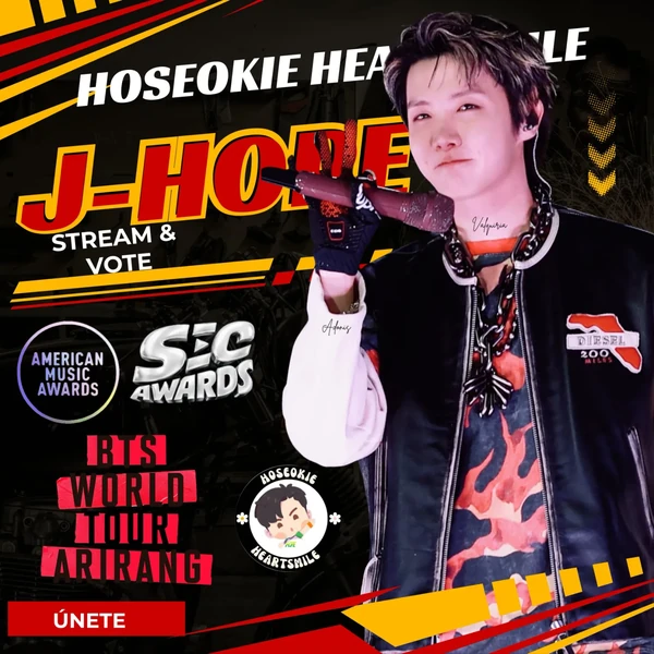 今日最受喜愛的J-hope (防彈少年團)