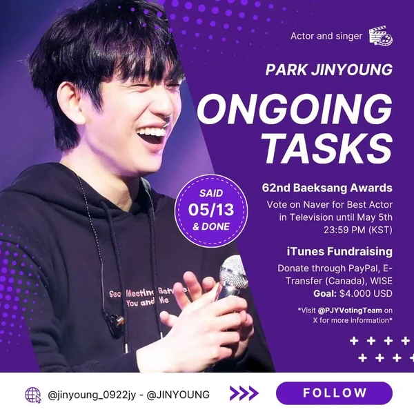 Today's Most Loved Jinyoung (GOT7)