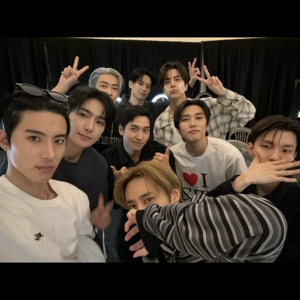 Signature photo of THE BOYZ capturing their charm